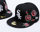 Kšiltovka New Era -  59FIFTY MLB Roses - Chicago White Sox