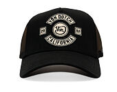 Kšiltovka Von Dutch - Trucker - MC Logo - Black/Black