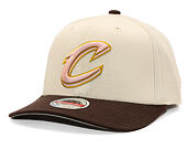 Kšiltovka Mitchell & Ness - Blush Sand Classic Red - Cleveland Cavaliers - Sand/Brown