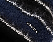 Kangol - Fuzzy Stripe Beanie - Black