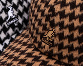 Kangol - Block Zig Baseball Cap - Brown