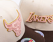 Kšiltovka Mitchell & Ness - Blush Sand Classic Red - Chicago Bulls - Sand/Brown