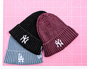 Kulich New Era - MLB Mini Logo Cuff Beanie - NY Yankees - Burgundy