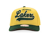 Kšiltovka Mitchell & Ness - Harvest Gold Pro Crown - Los Angeles Lakers - Gold/Green