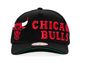 Kšiltovka Mitchell & Ness - NBA Busted Pro - Chicago Bulls - Black
