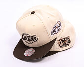 Cap Mitchell & Ness - NBA Fashion Basic 2T Snapback - Los Angeles Lakers - Cream