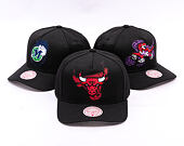 Cap Mitchell & Ness - NBA Tilted Pro Snapback - Chicago Bulls - Black