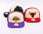 Kšiltovka Mitchell & Ness - NBA Vintage Block Trucker - Chicago Bulls - Cream