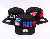Kšiltovka Mitchell & Ness - NHL Busted Pro - New York Rangers - Black