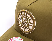 Kšiltovka Mitchell & Ness - NHL Fashion Basic Pro - Boston Bruins - Olive