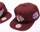 Cap Mitchell & Ness - NHL Fashion Basic Snapback - Chicago Blackhawks - Dark Purple