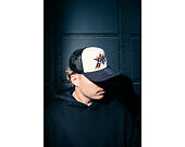 Kšiltovka Mitchell & Ness - NBA Vintage Block Trucker HWC - Philadelphia 76Ers - Cream