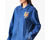 Jacket New Era - MLB Denim Coach Jacket - NY Mets - Denim
