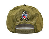 Cap New Era - NFL25 "Salute to Service" - 9SEVENTY Stretch-Snap  Bay Packers 