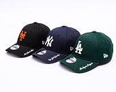 Cap New Era - MLB Visor Script 9FORTY - LA Dodgers - Dark Green