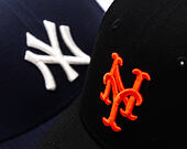 Cap New Era - MLB Visor Script 9FORTY - NY Mets - Black