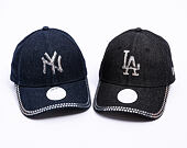 Womens Cap New Era - MLB Womens Distressed 9FORTY - NY Yankees - Blue