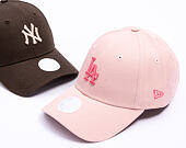 Womens Cap New Era - MLB Womens Midi Essential 9FORTY - LA Dodgers - Pink