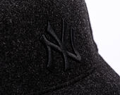 Cap New Era - MLB Melton Wool 9FORTY A-Frame - NY Yankees - Black