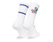 Socks New Era - MLB WS Crew Socks 2pk - LA Dodgers - White