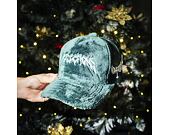 Kšiltovka Reflection Luxury Fuzzy Trucker - Bottle Green/ White