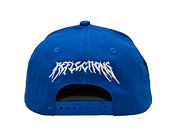 Kšiltovka Reflection Luxury Shine Loud Snapback - Royal Blue / White
