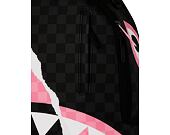 Sprayground Pink And Black Tear Sip Backpack