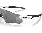 Oakley Sun Glasses - Radar Ev Path - Prizm Black Polarized/Polished White