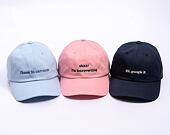 8by8 Dadcap - "shhh! I'm introverting" - Baby Pink/Green