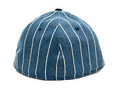 Kšiltovka New Era - 59FIFTY Low Profile Day - Pinstripe Denim Indigo