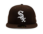 New Era - MLB Seasonal 59FIFTY - Chicago White Sox - Burnt Wood - Brown