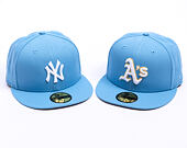 New Era - MLB Seasonal 59FIFTY - Oakland Athletics - Sky Blue / Pink UV