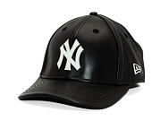 Cap New Era - MLB IMAGE DROP - Leather 9FORTY M-CROWN - NY Yankees - Black