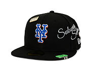 Cap New Era - MLB IMAGE DROP - Subway Series 59FIFTY - NY Mets - Black
