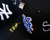 Cap New Era - MLB IMAGE DROP - Subway Series 59FIFTY - NY Mets - Black