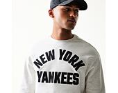 Sweatshirt New Era - MLB Graphic Oversized Crewneck - NY Yankees - Heather Grey