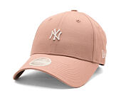 Womens Cap New Era - MLB Mini Logo 9FORTY - NY Yankees - Desert Pink