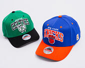 Cap Mitchell & Ness - NBA Team Arch Snapback - New York Knicks - Blue / Orange