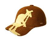 Cap Kangol - Retro Bermuda Big Kroo Spacecap - Rustic Caramel