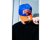 Cap Mitchell & Ness - NBA Team Arch Snapback - New York Knicks - Blue / Orange