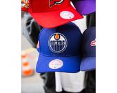 Mitchell & Ness - Edmonton Oilers - Double Clutch Pro Snapback - Navy