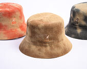 Bucket Hat Kangol - Tie Dye Knit Bucket - Tan/Natural