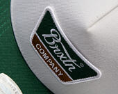 Cap Brixton - Linwood MP Snapback - Off White/Primal Green