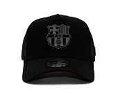 Cap New Era - Tonal Logo FORTY A-Frame - Barcelona FC - Black