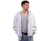Signature Oversized Zip Hoodie