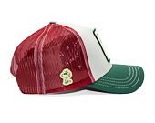 Cap Capslab - Trucker Peanuts - Cool Joe - White / Red /Green