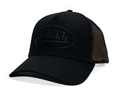 Cap Von Dutch - Trucker - Rubber Logo Black/Black