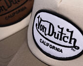Cap Von Dutch - Trucker - Cali Patch Olive/White