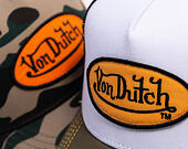 Cap Von Dutch - Trucker - Classic Logo Olive/White