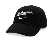Cap Nike - Primetime Club Unctructured Oragnic Cotton Cap LA Dodgers - black